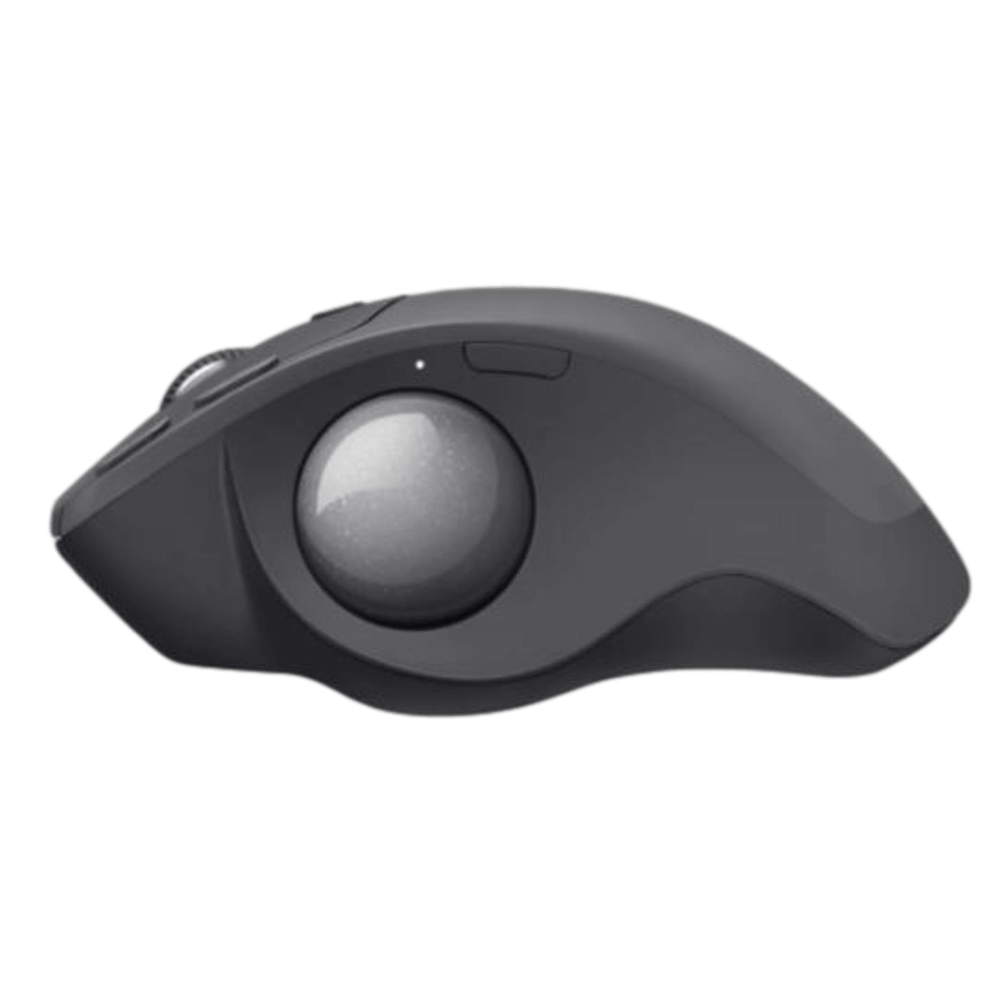 עכבר אלחוטי בצבע שחור עם כדור עקיבה דגם Ergo M575 מבית Logitech