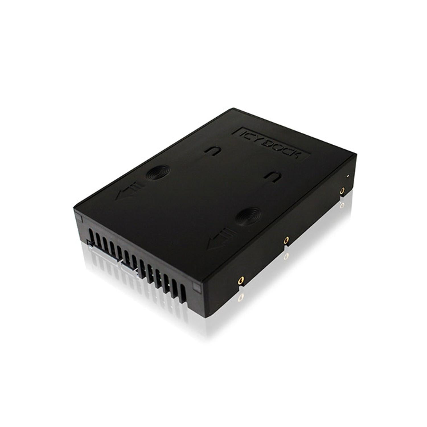EZConvert MB882SP-1S-1B 2.5" to 3.5" Bay SATA (22pin) HDD & SSD Converter / Mounting Kit for Internal 3.5" Drive Bay