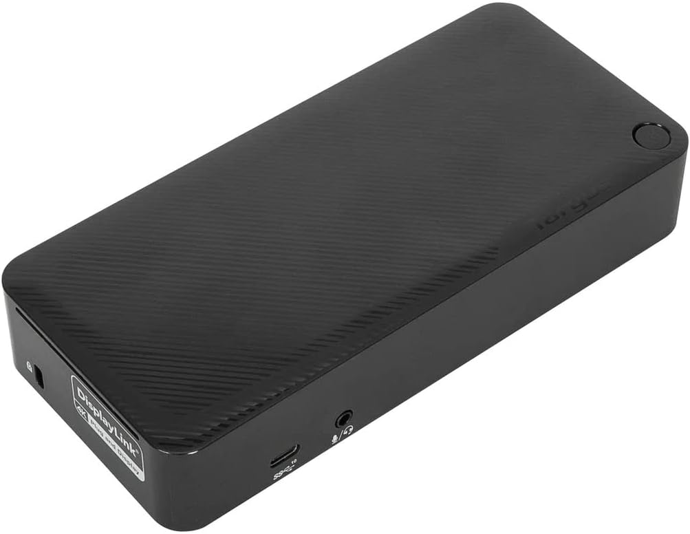 תחנת עגינה למחשב נייד Targus DOCK182EUZ USB-C Universal DV4K Docking Station with 100W Power Delivery