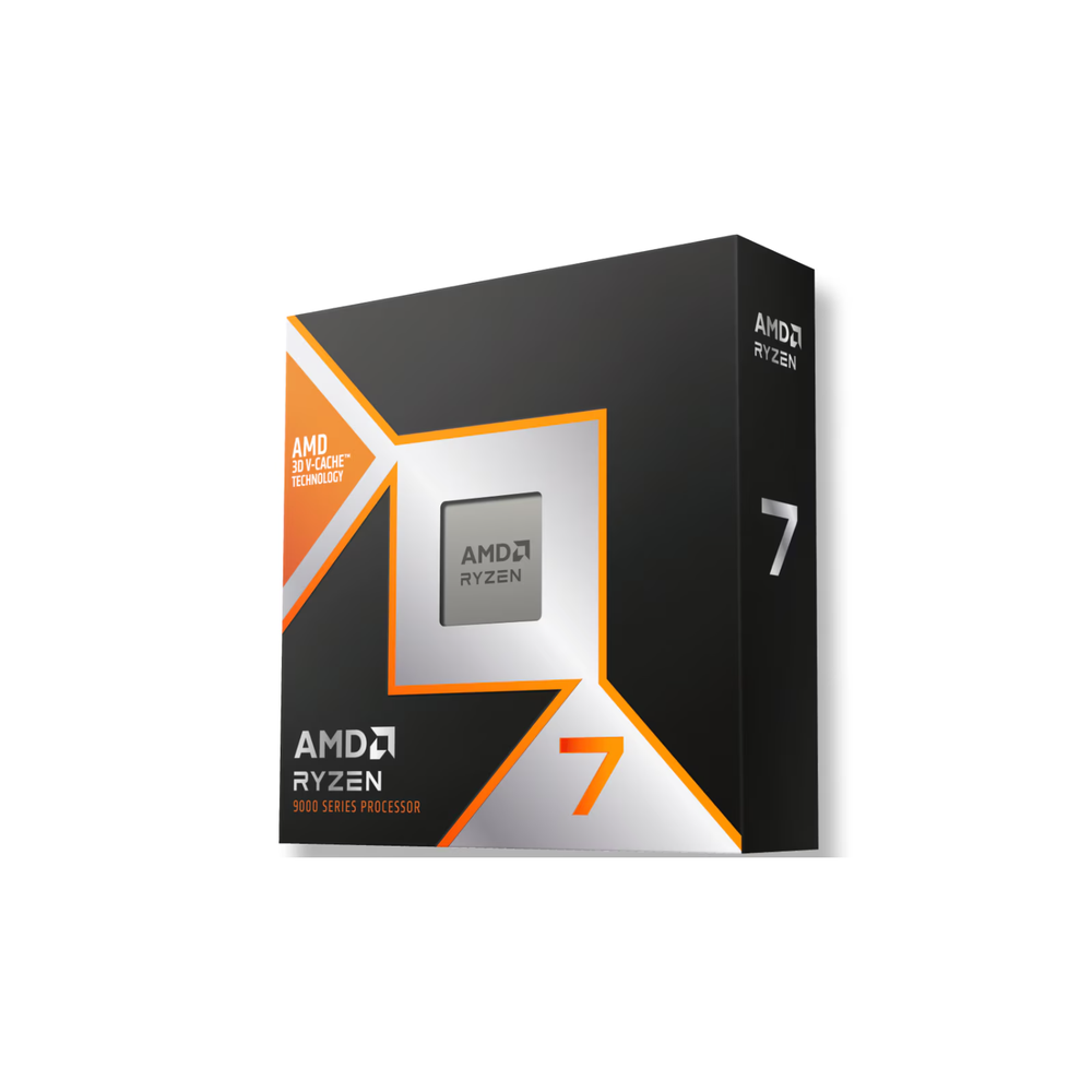 AMD Ryzen 7 9800X3D ZEN5 AM5 BOX 8 Cores 16 Threads up to 5.2Ghz – Powercon