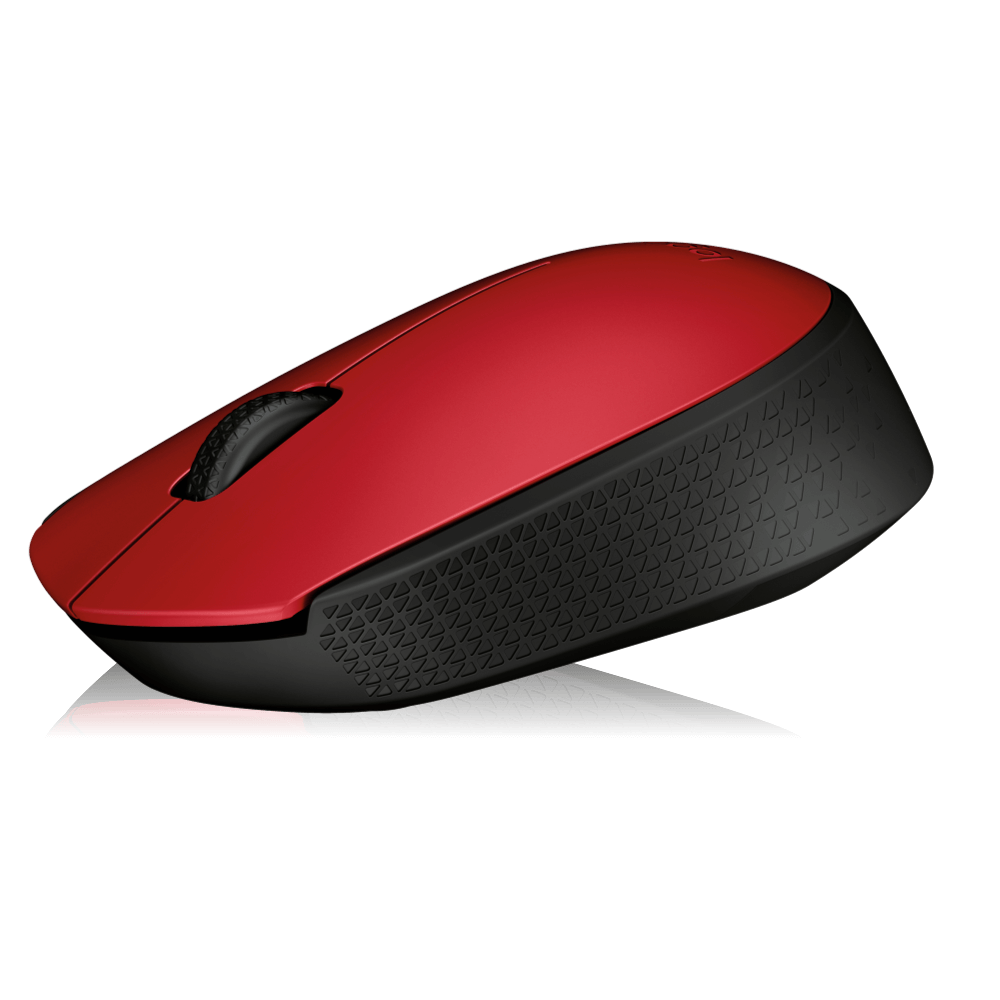 עכבר אלחוטי Logitech M171 Retail – בצבע אדום