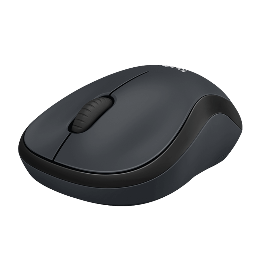 עכבר אלחוטי Logitech M220 Silent Retail בצבע שחור