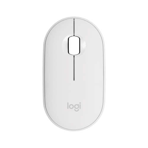 עכבר אלחוטי Logitech M350 לבן