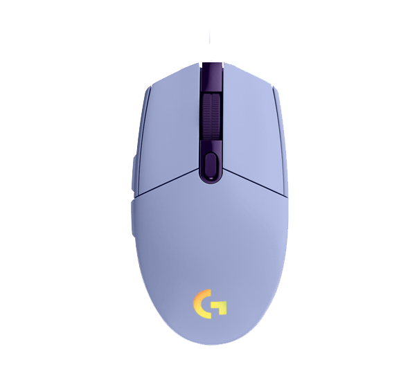 עכבר גיימינג סגול Logitech G102 LIGHTSYNC