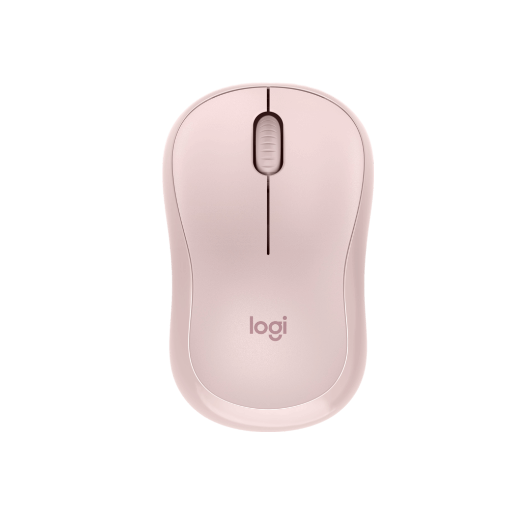 עכבר אלחוטי Logitech M220 Silent Retail בצבע ורוד