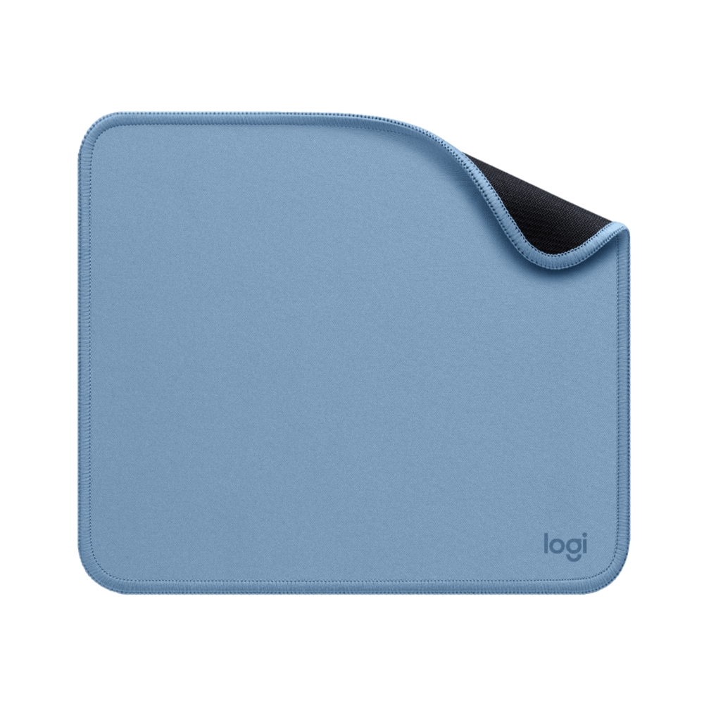משטח לעכבר בצבע כחול logitech mouse pad