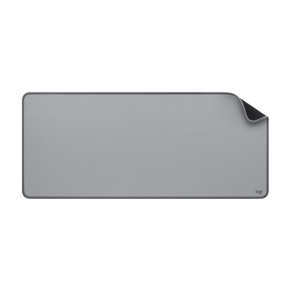 משטח לעכבר בצבע אפור logitech desk mat
