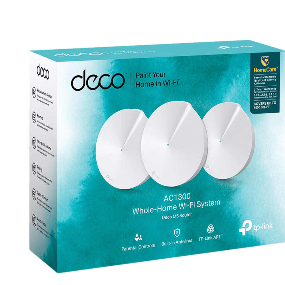 מגדיל טווח דגם Deco M5-3 Pack (שלוש יחידות) מבית TP-LINK