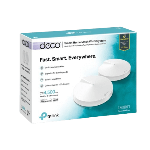 מגדיל טווח Deco M9 Plus MESH 2200Mbps (שתי יחידות) Tp-Link