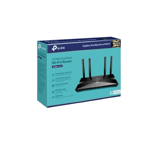 נתב אלחוטי  Tp-Link Archer AX20 AX1800 Dual-Band Wi-Fi 6