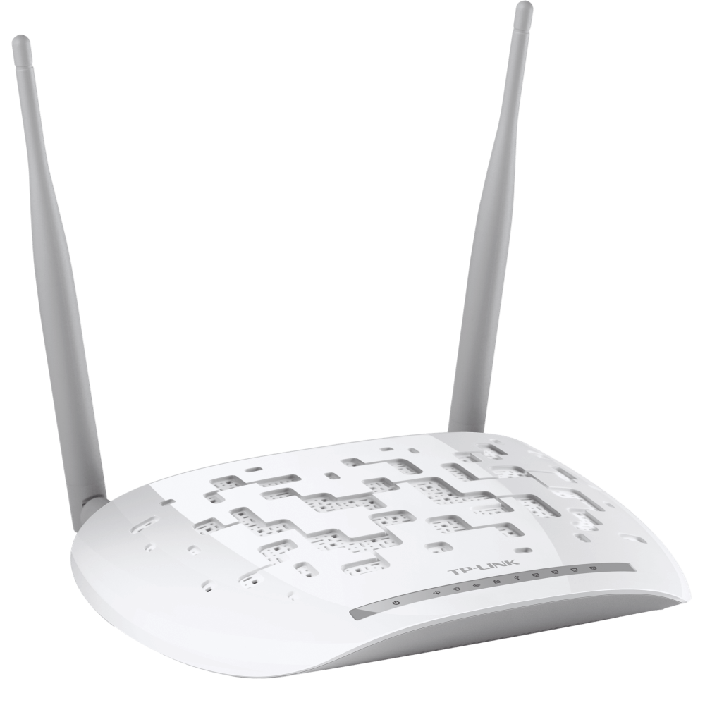 נתב+מודם 300Mbps Wireless N USB VDSL2 TD-W9970N מבית TP-LINK