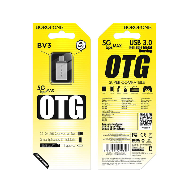 BV3 Type-c OTG Adapter