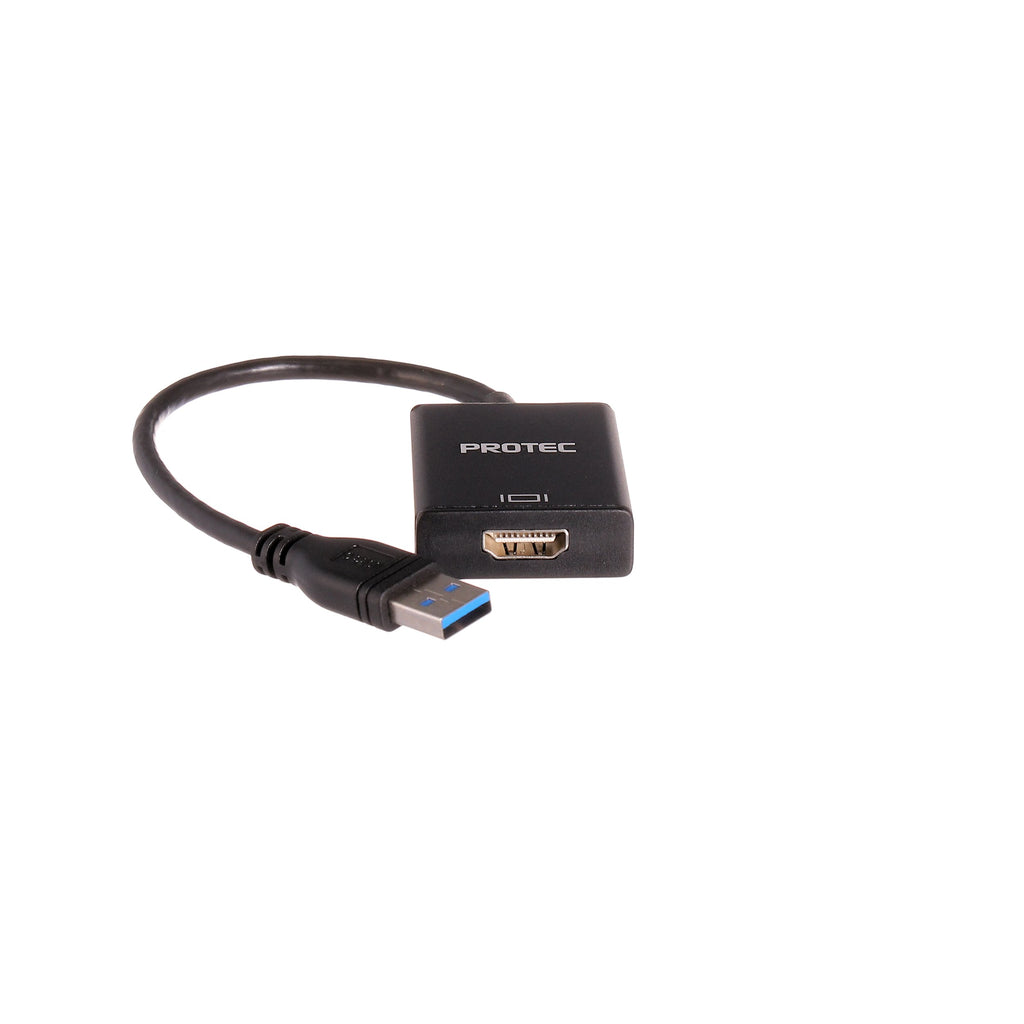 Protec DM156 מתאם USB 3.0 to HDMI מפואר שחור