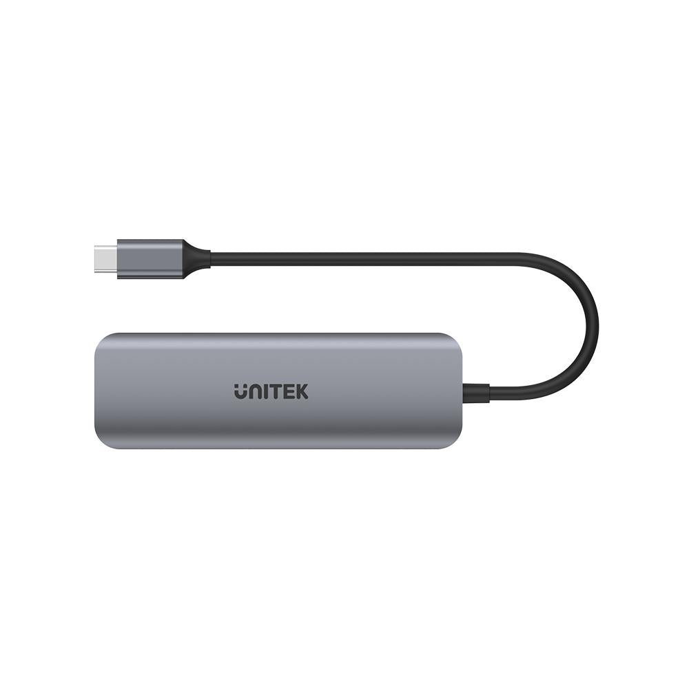 uHUB P5 מולטיפורט כולל HDMI טעינה  P5+ 5-in-1 USB-C Hub H1107E