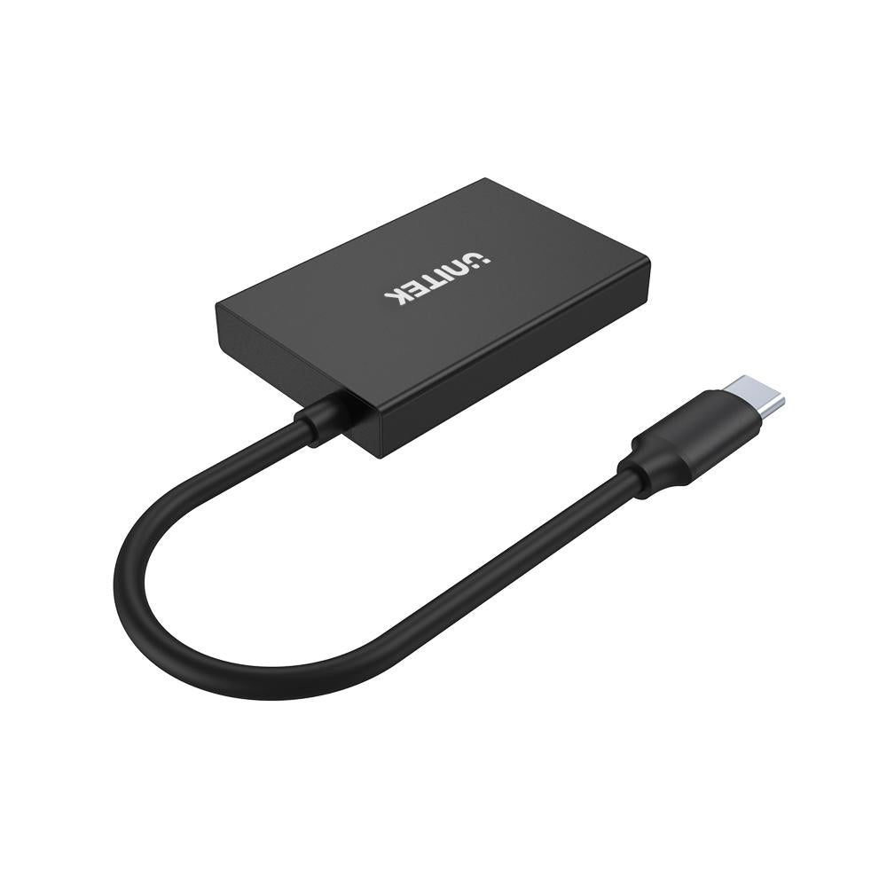 מפצל  uHUB Q4 Advanced 4 Ports USB-C Hub in 10Gbps H1301A