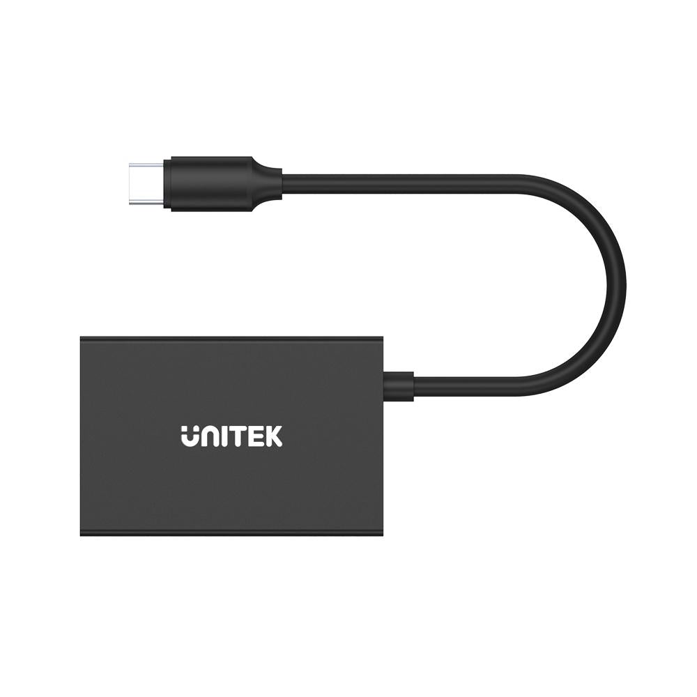 מפצל  uHUB Q4 Advanced 4 Ports USB-C Hub in 10Gbps H1301A