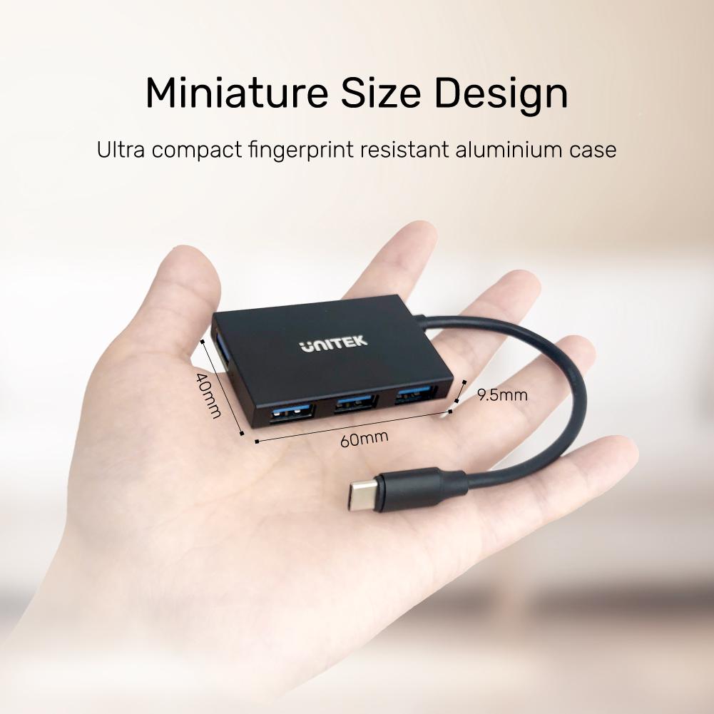 uHUB Q4 Advanced 4-in-1 USB-C Hub in 10Gbps H1302A