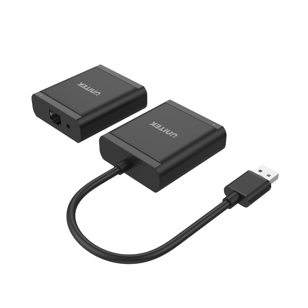 4 Ports USB 2.0 Extender Over Cat 6/ Cat 5e Y-2516