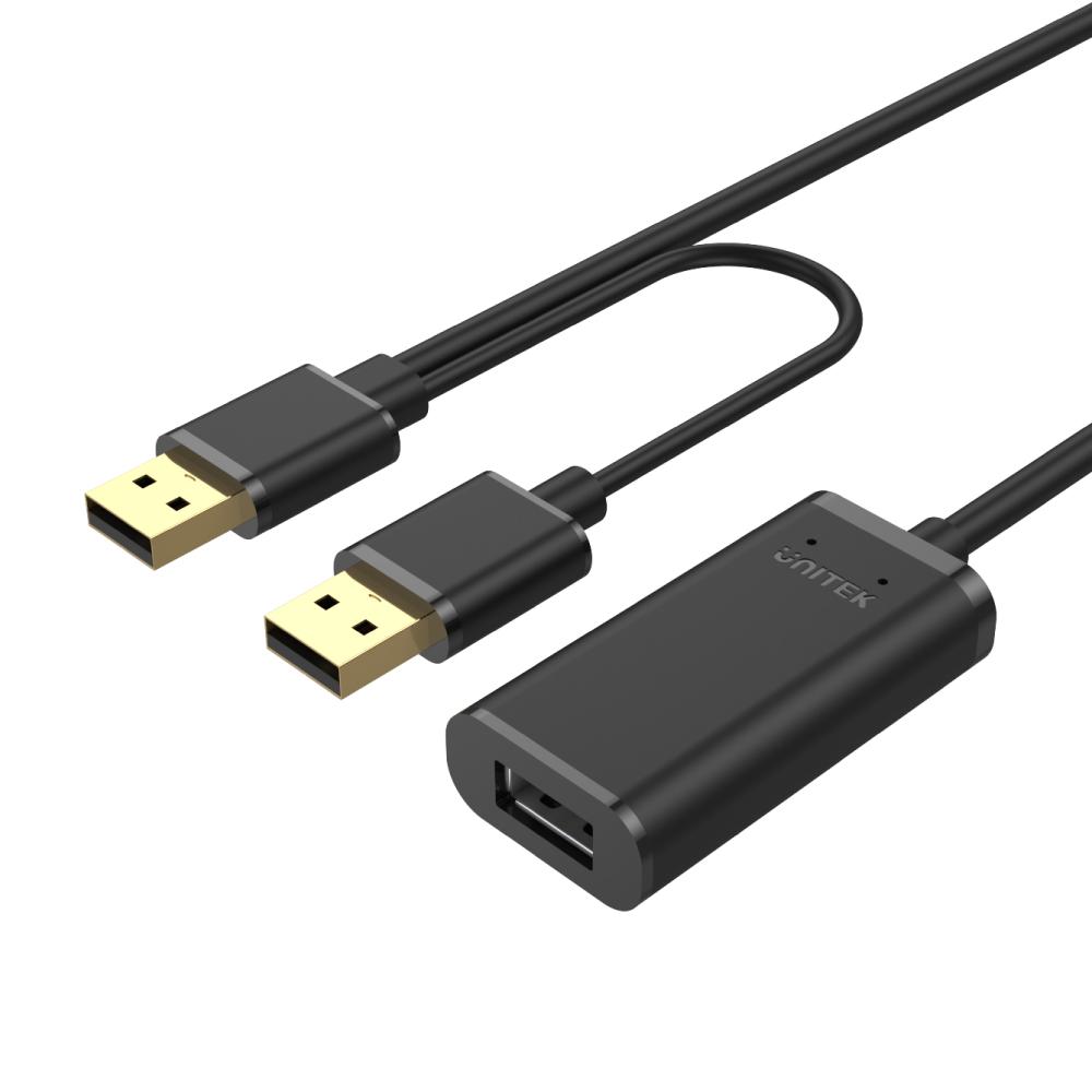 USB 2.0 Active Extension Cable  10M Y-278