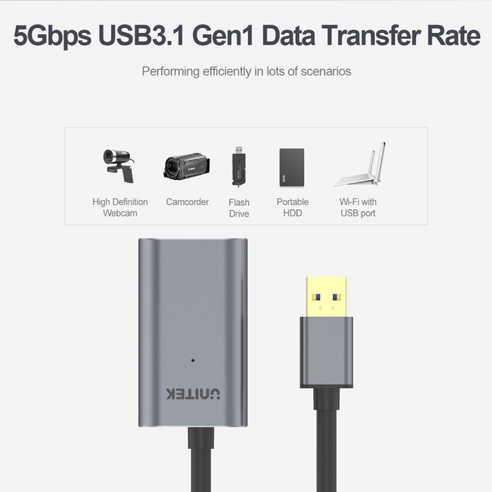 USB 3.0 Extension Cable up to 10M  Y-3005