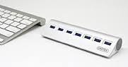 USB3.0 7-Port Aluminium Hub Y-3187