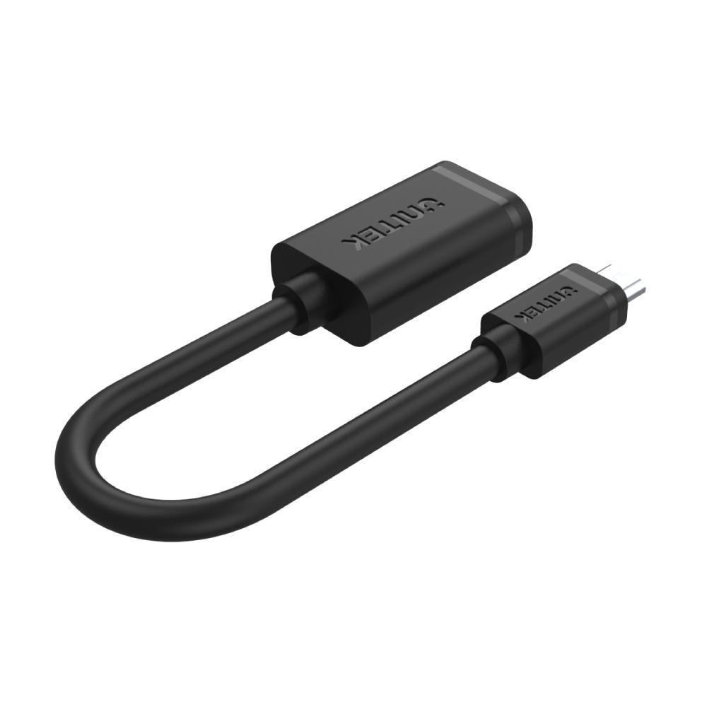 0.2M, Usb2.0 Micro USB (M) to Type-A (F)