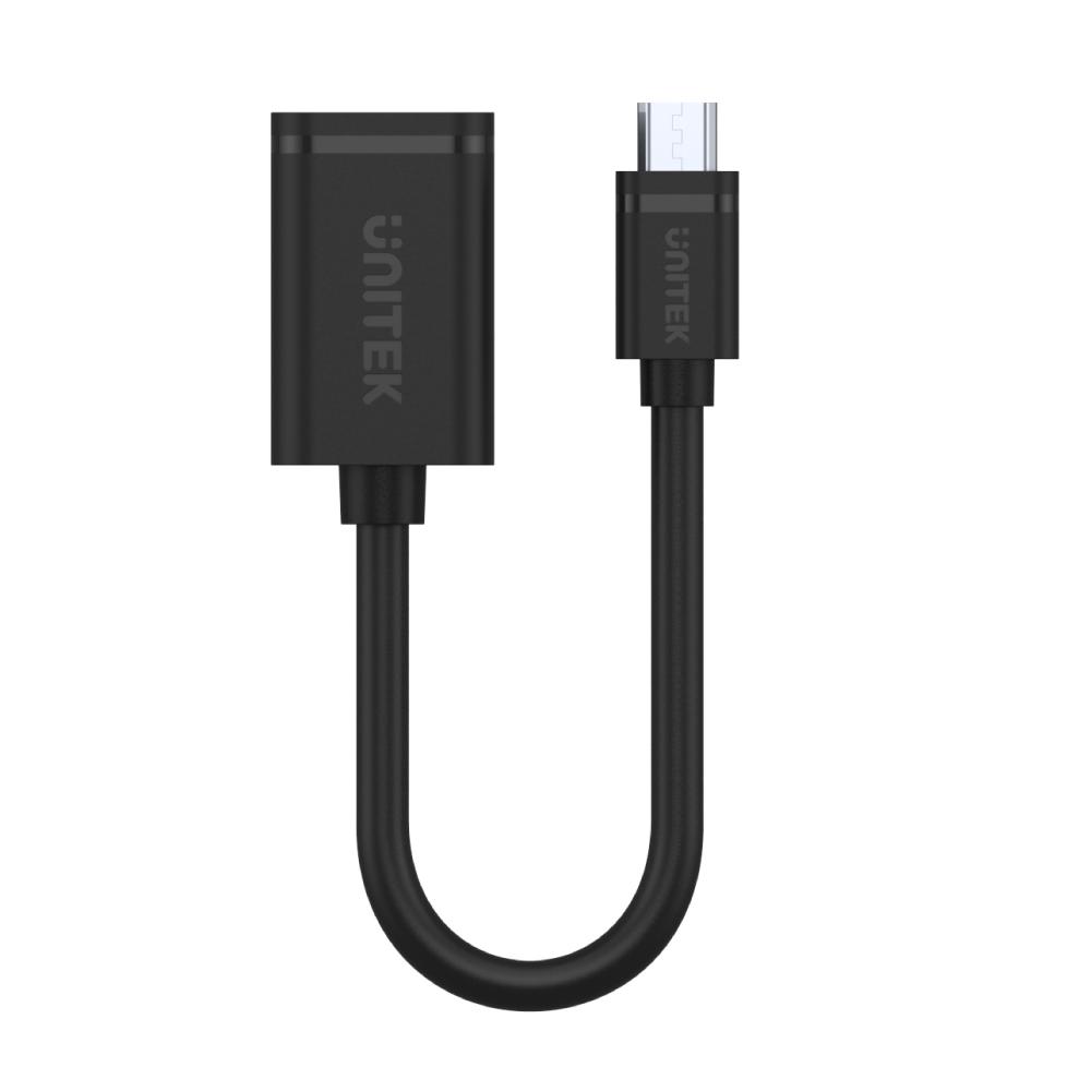0.2M, Usb2.0 Micro USB (M) to Type-A (F)