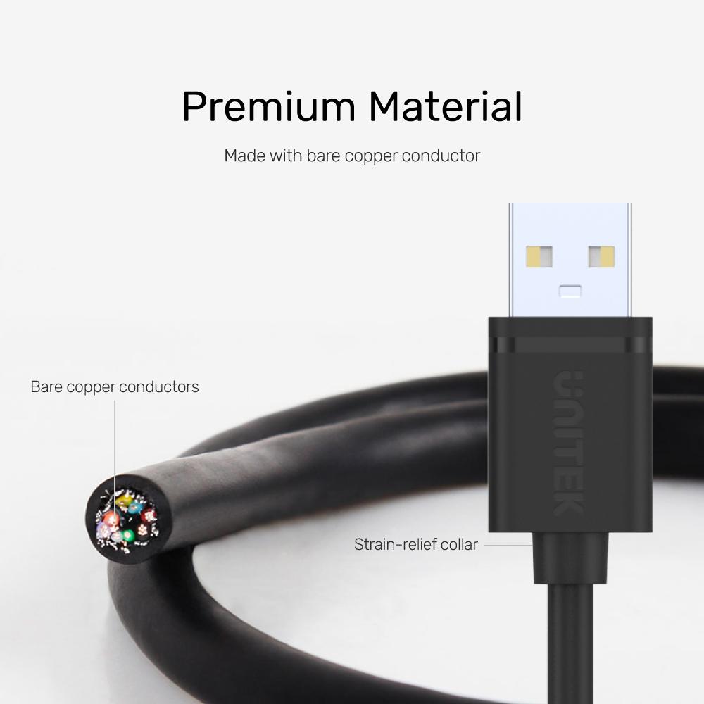 USB 2.0 to USB-A Charging Cable  1.5M